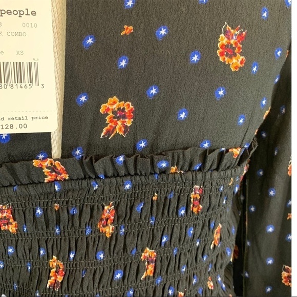 NWT Free People mini floral dress - Picture 13 of 15